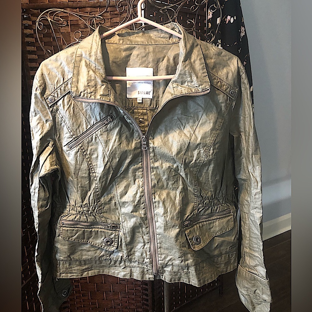 SIGNAL linen jacket, Denmark, Scandinavia 💞